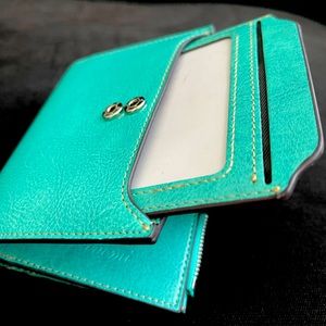 Tiffany Blue RFID wallet